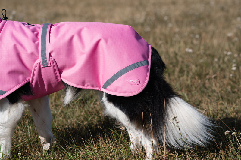Luxe Waterproof Dog Coat 250g - Baby Pink