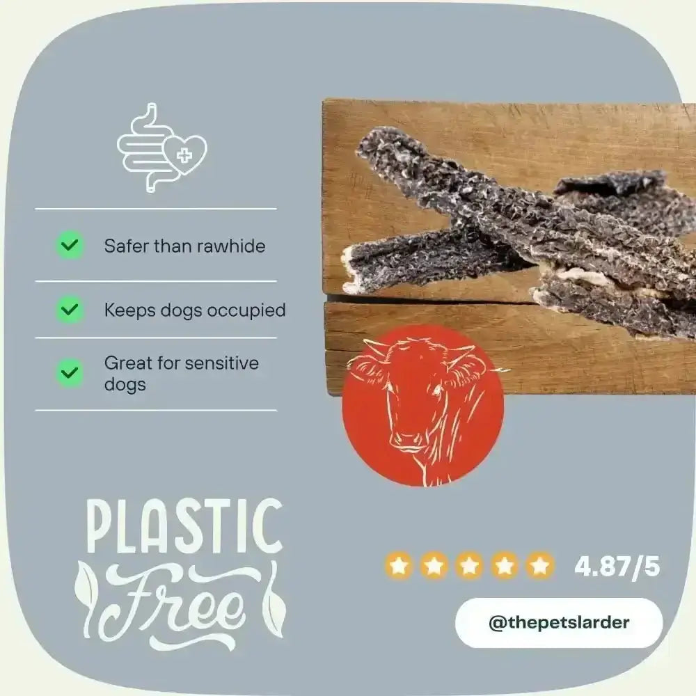 Beef Tripe Chew Natural Meat Chew For Dogs