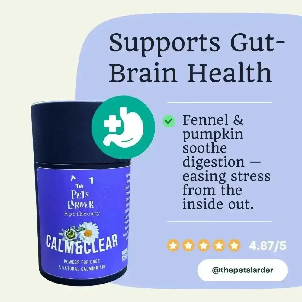 Calm & Clear – Natural Herbal Calming Supplement for Dogs