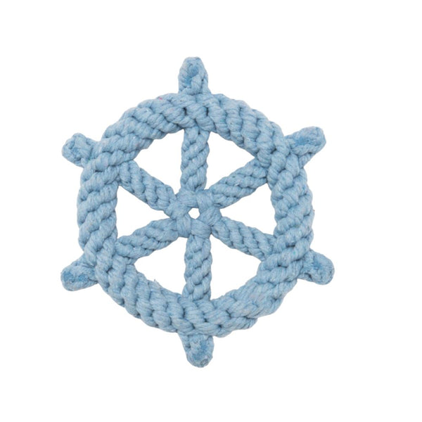 Captain's Wheel Cotton Rope Dog Toy
