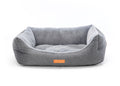 THE BALMORAL | LUXURY HERRINGBONE BOLSTER DOG BED