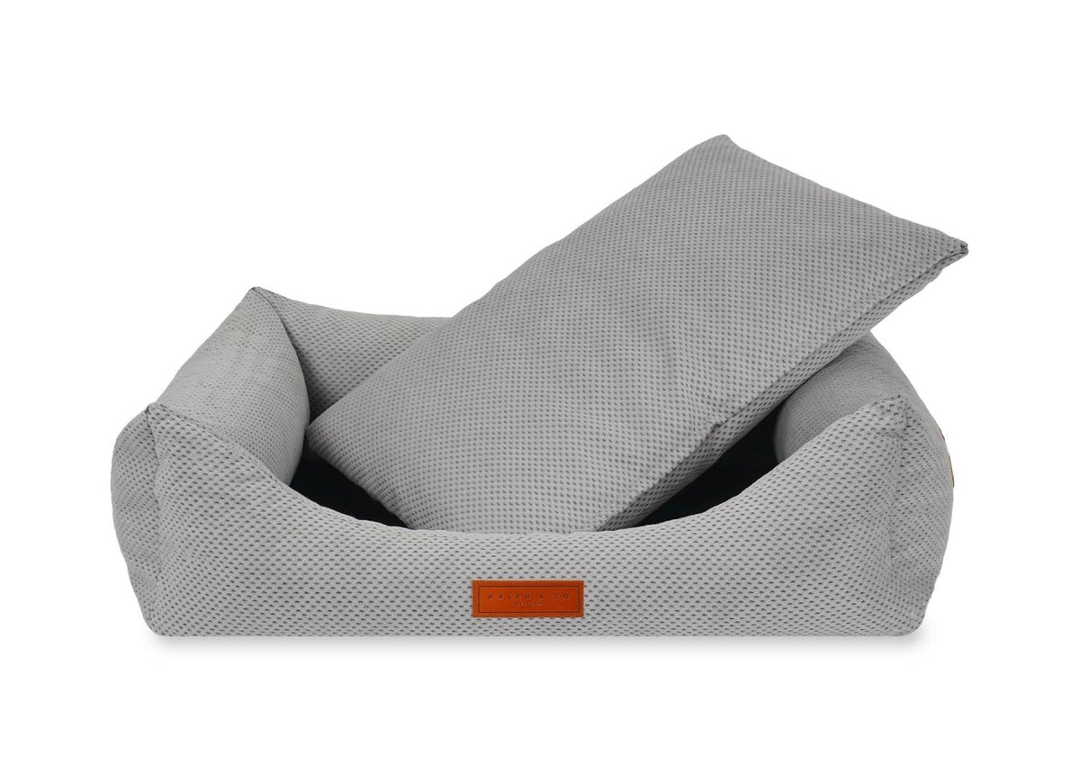 THE HIGHCLERE | LUXURY MEMORY FOAM BOLSTER DOG BED