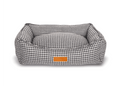 THE KENSINGTON | LUXURY HOUNDSTOOTH BOLSTER DOG BED