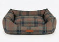 THE MARLOW | LUXURY TARTAN BOLSTER DOG BED
