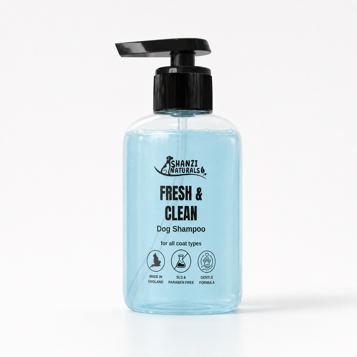Natural & Gentle Dog Shampoo – Suitable for Sensitive Skin & All Coat Types