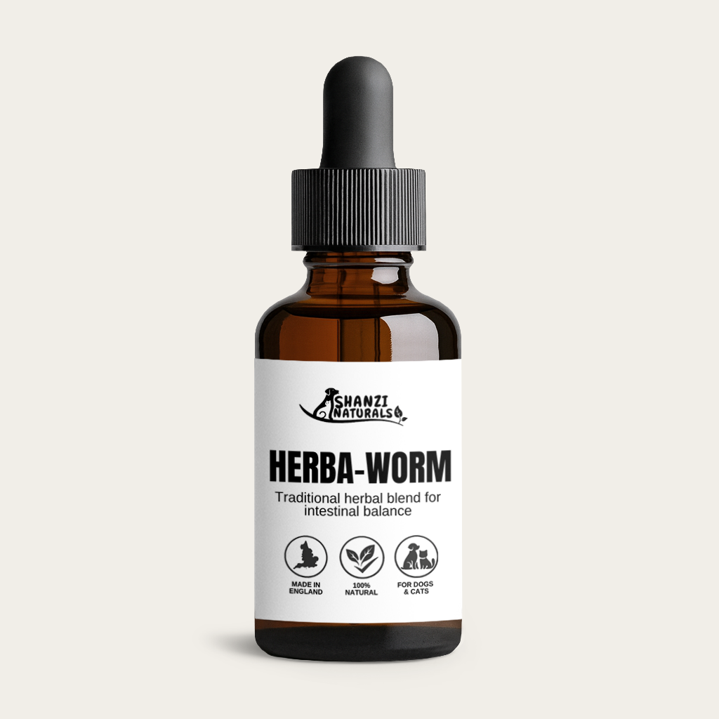 Herba-Worm  – Natural Parasite Support for Dogs & Cats
